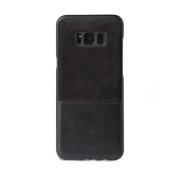 Fodral - Holdit - Galaxy S8 Plus - Äkta läder - Mjukt - Magnetisk