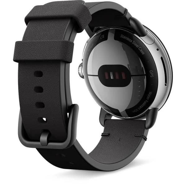 Armband - GOOGLE - Pixel Watch - Läder - Storlek S - Svart