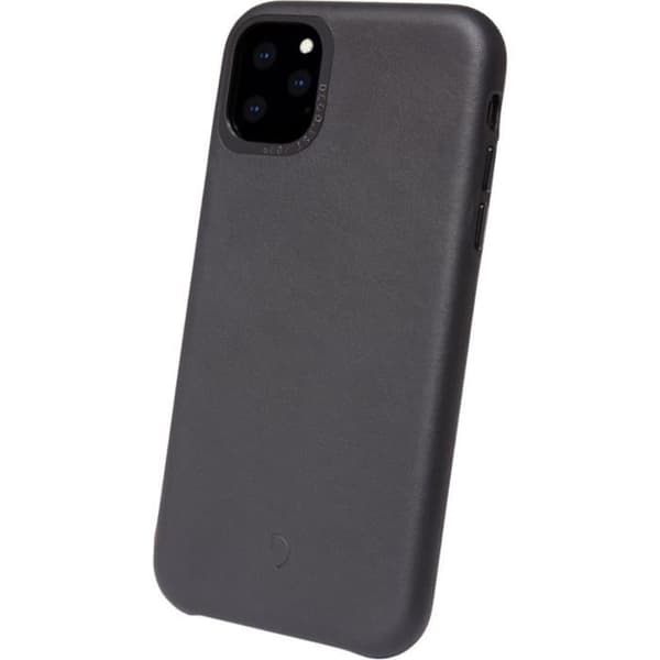 Coque - DEKRYTERAD - iPhone 11 Pro - Äkta läder - Svart - Lyxig