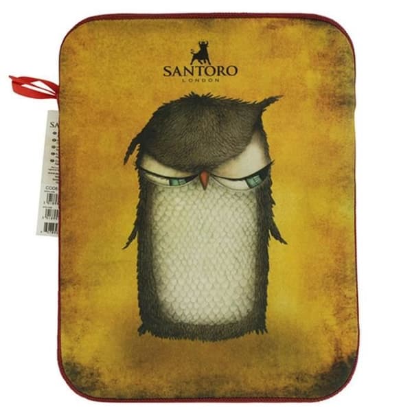 Santoro - Grumpy Owl - iPad-fodral