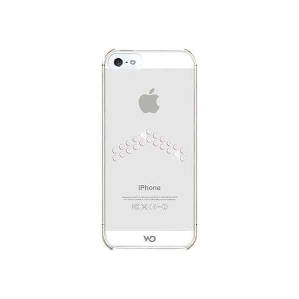 Coque White Diamonds Arrow vit imitation kristall