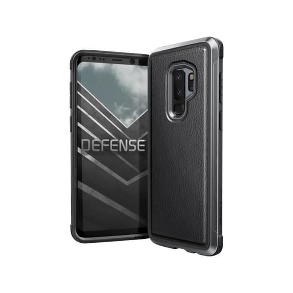 Coque - XDORIA - Galaxy S9+ - Läder - Förstärkt skydd - Lyxig