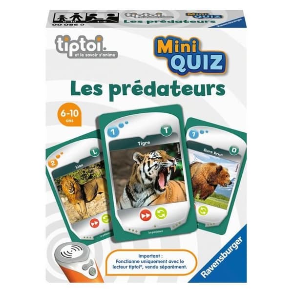 tiptoi® - Mini Quiz - Predators