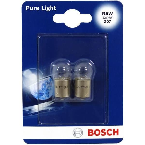 BOSCH Ampull Pure Light 2 R5W 12V 5W