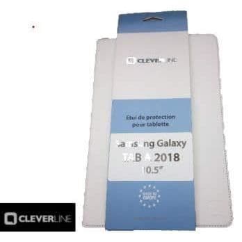 Coque housse - Samsung - Galaxy Tab A 10.5 - Vit - Skydd - Visningskomfort