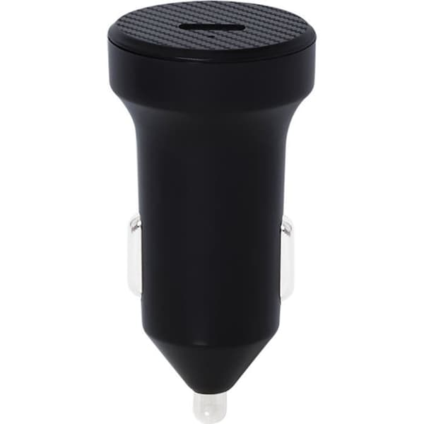 Svart typ C Power delivery biladapter