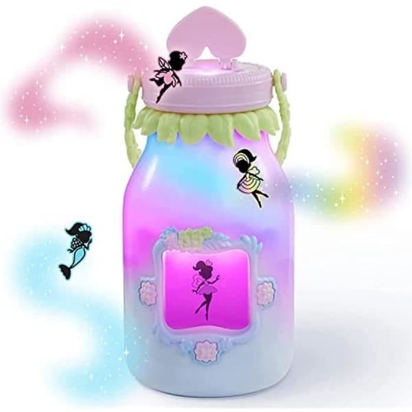 Fick 2 Glow Fairies - Rosa blommor