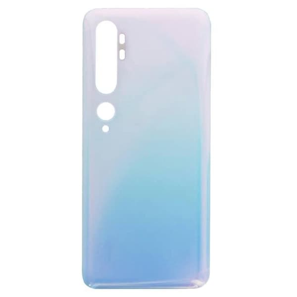 Baksidan - Phonmatic - Xiaomi Mi Note 10/Pro - Vit - Repot skydd - Lätt installation