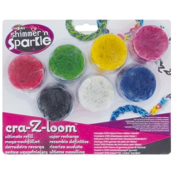 CRA-Z-LOOM Mega Refill 7 färger