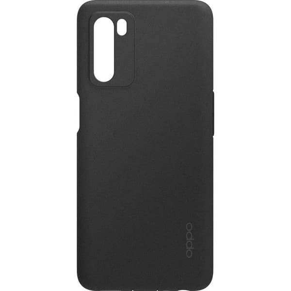 Silikonfodral - Oppo - A16/A16S/A54S - Svart - Flexibelt - Stötskydd
