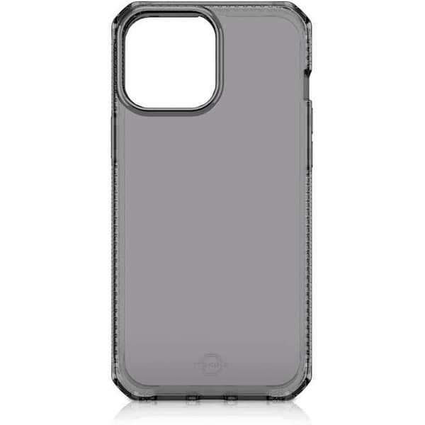 Coque - Itskins - Spectrum Clear - iPhone 13 mini - Grå - Förstärkt - Styv