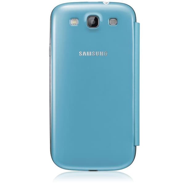 Samsung Galaxy S3 blått Foliofodral