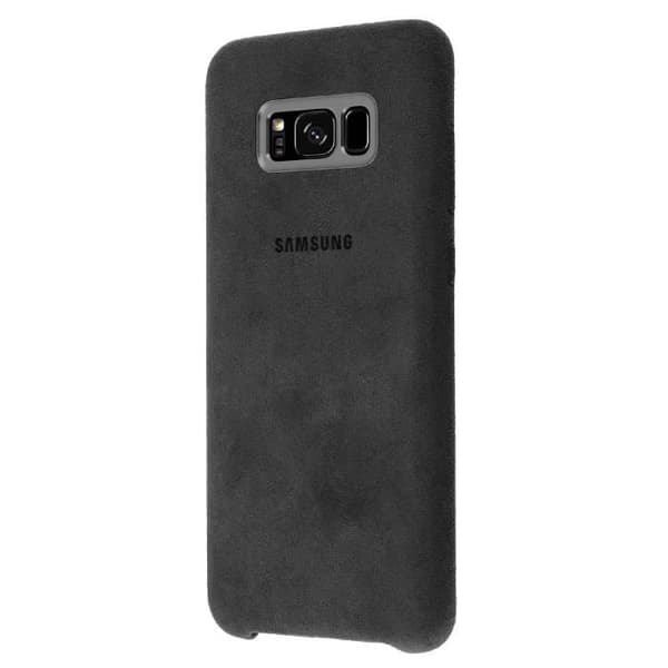 Samsung Coque i Alcantara S8+ Grå