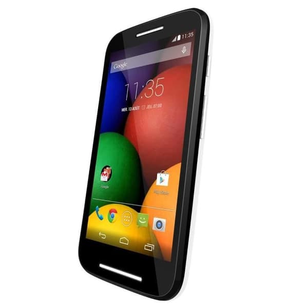 Coque - Motorola - Moto E - Mjuk - Vit - Unisex