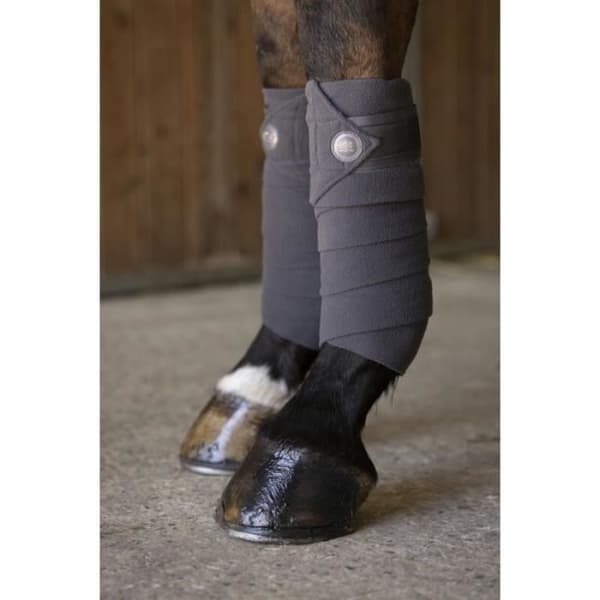 Polo band - Equithème Oslo - 100% polyester - 12 cm - Grå