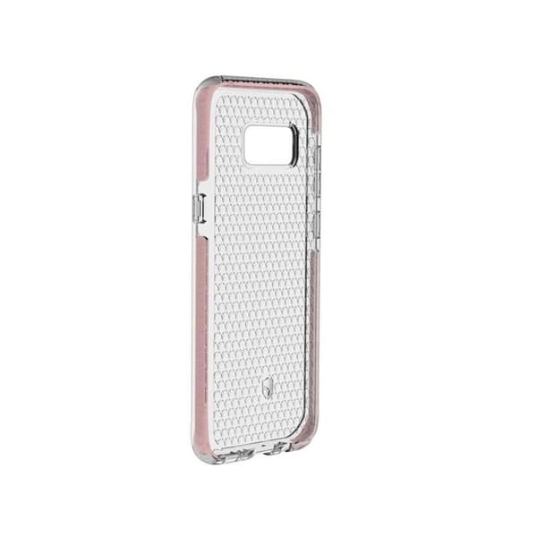 Fodral - Force Case Life - Galaxy S8+ - Rosa - Fallmotstånd 1m - Halvstyvt