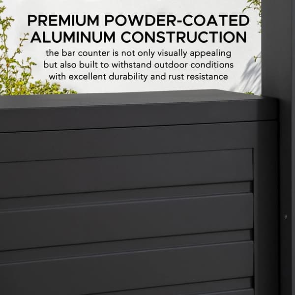 SUNJOY Replacement Bar For Louvered Pergola 2m Side (Powder Coated)