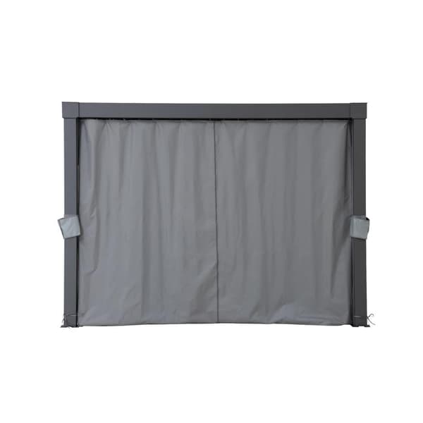 SUNJOY Replacement Curtain For 3m x 3m Louvered Pergola