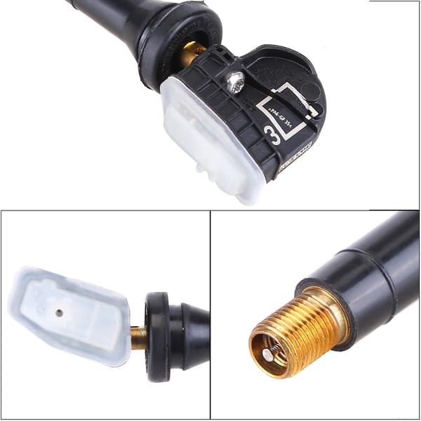 Dæktryksensor, Holdbart ABS-materiale, Nem installation,4PCS