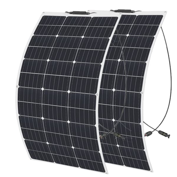 Solpanel, Flexibel Design, Hög Effektivitet,200W Solpanel