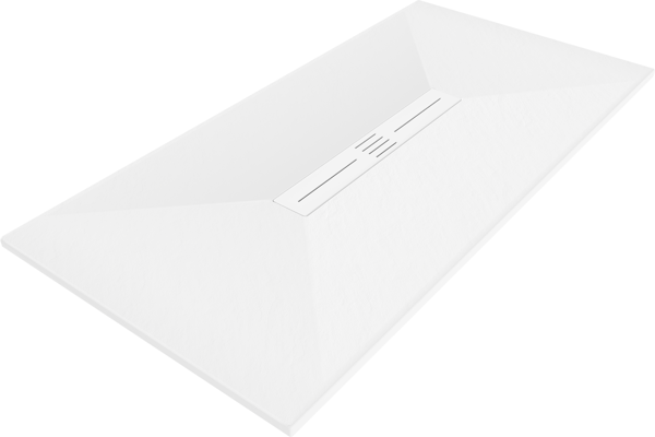 Mexen Toro rektangulär duschkar SMC 180 x 90 cm, vit, vit täckplåt - 43109018-W