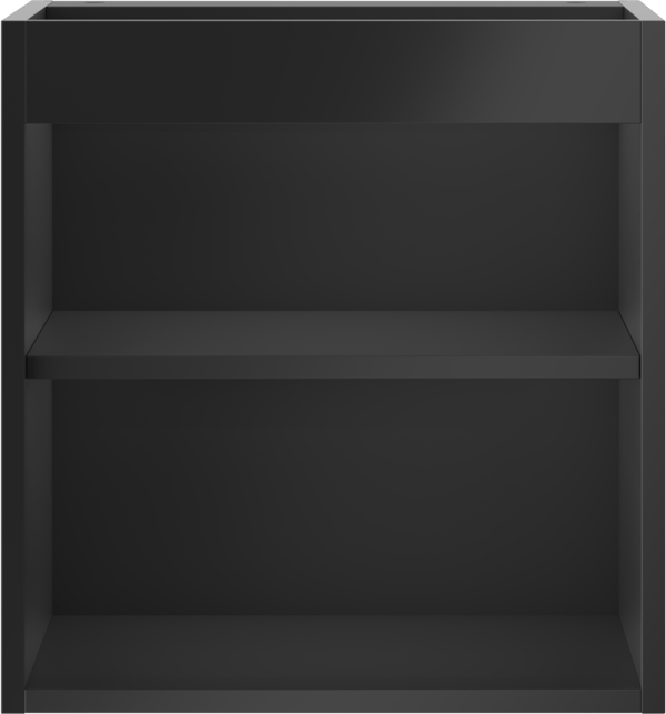 Mexen Box-A korpus til underskab 45 cm, sort mat - 91AX1-0450-470-1-71