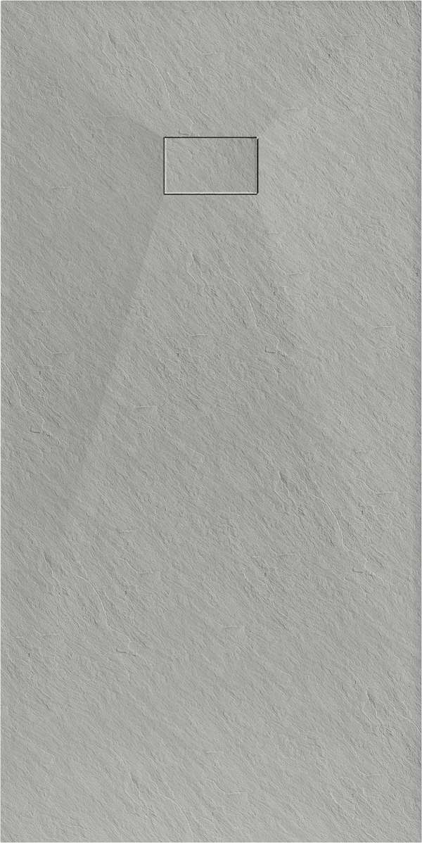Mexen Hugo rektangulär SMC-duschkar 170 x 90 cm, grå - 42619017