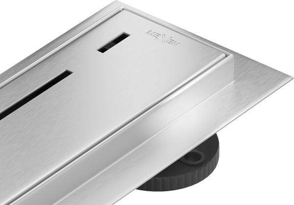 Mexen Flat M03 lineær afløb 80 cm, inox - 1022080-15