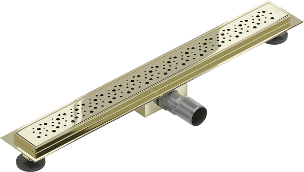 Mexen Flat M12 Linear Drain 70 cm, kulta - 1521070-15