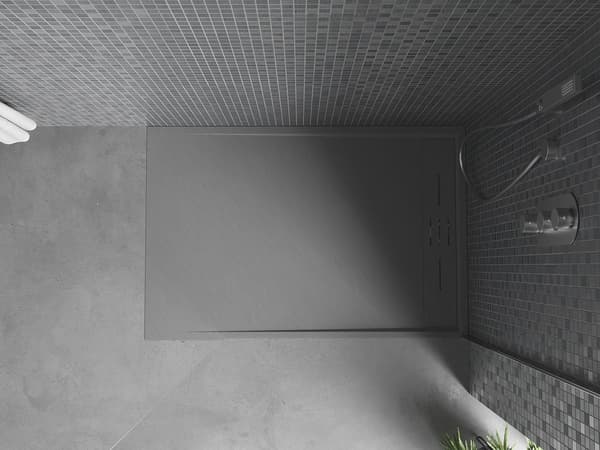 Mexen Amon rektangulär SMC-duschbricka 120 x 90 cm, grå - 4F619012