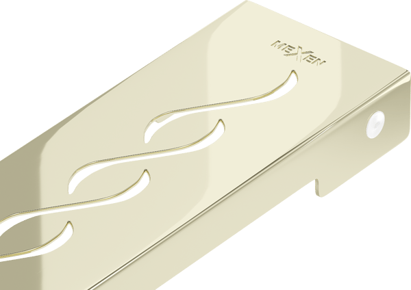 Mexen Flat M18 lineær afløb maske 70 cm, guld - 1523070