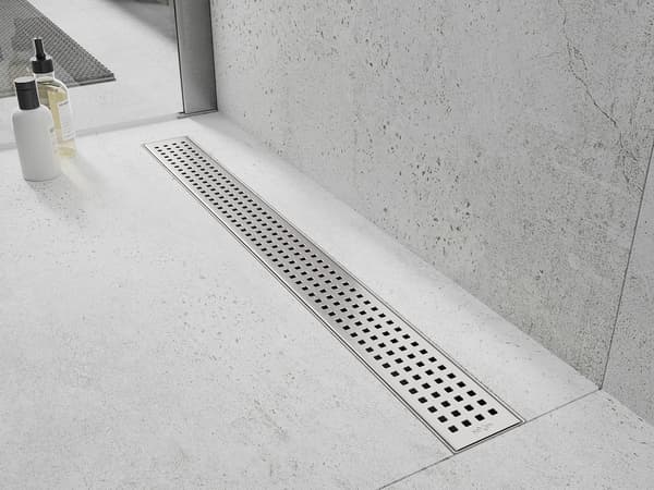 Mexen Flat M08 lineær afløb 80 cm, inox - 1025080-15