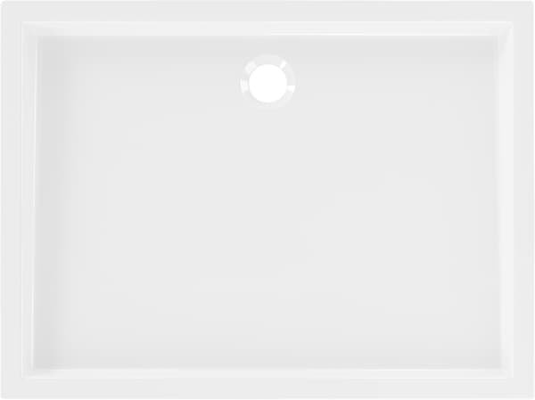 Mexen Flow+ rektangulär duschkar 100 x 80 cm, vit blank - 46R108010H