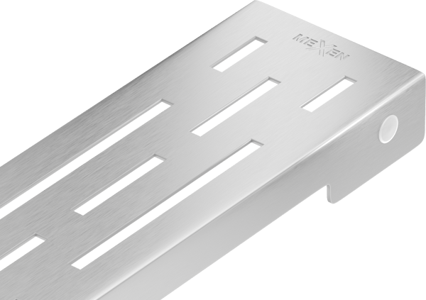 Mexen Flat M01 dækplade til lineær afløb 90 cm, inox - 1020090