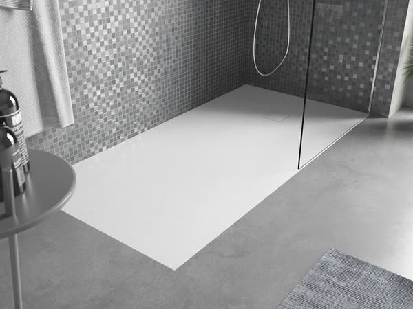 Mexen Bert rektangulär duschbricka SMC 160 x 80 cm, vit - 4K108016