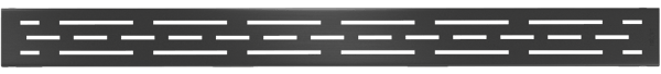 Mexen Flat M01 maske til linjeafløb 60 cm, sort - 1720060