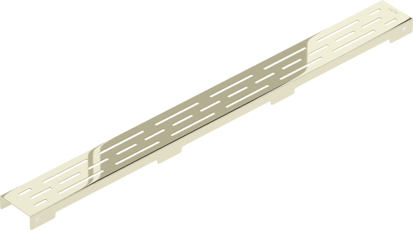 Mexen Flat M01 afdækning til lineær afløb 70 cm, guld - 1520070