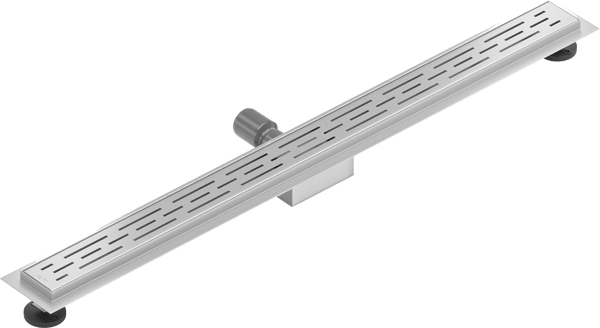 Mexen Flat M01 lineær afløb 100 cm, inox - 1020100-15