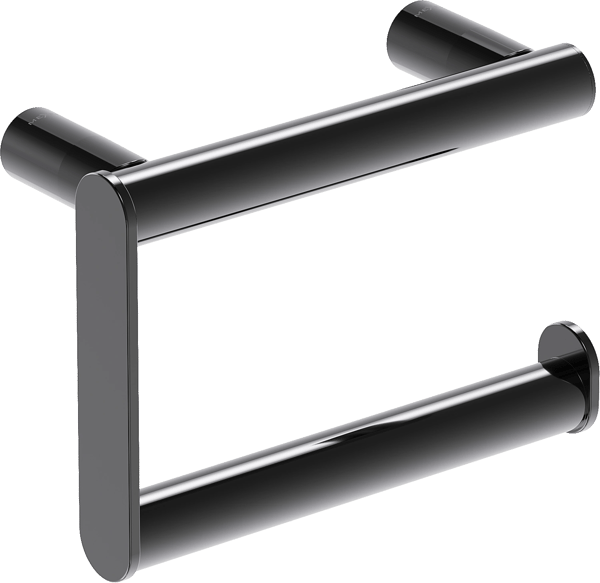 Mexen Loop wc-paperitelineen pidike, musta kromi - 70A71023-73