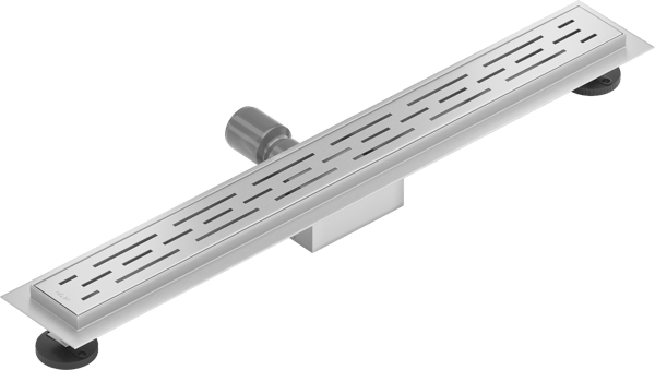 Mexen Flat M01 lineær afløb 70 cm, inox - 1020070-15