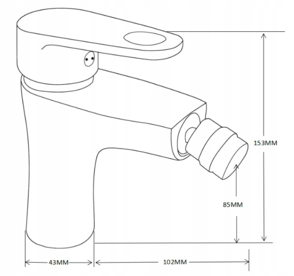 Mexen Kama bidee hana, kromi - 72520-00