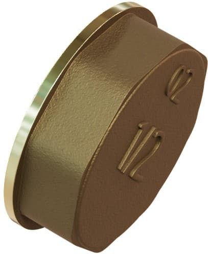Mexen BRASS mässinglock 1 GV - W97414-10