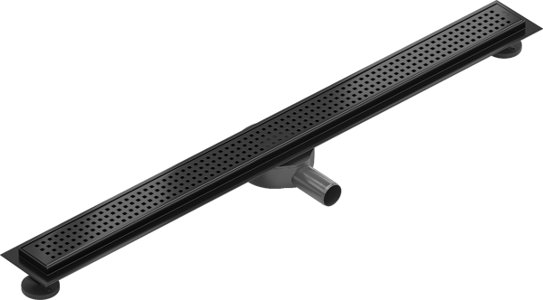 Mexen Flat 360° M08 roterbar lineær afløb 90 cm, sort - 1725090-40