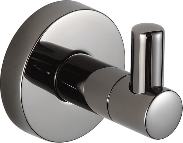 Mexen Remo håndklædekrog, sort krom - 70507351-73