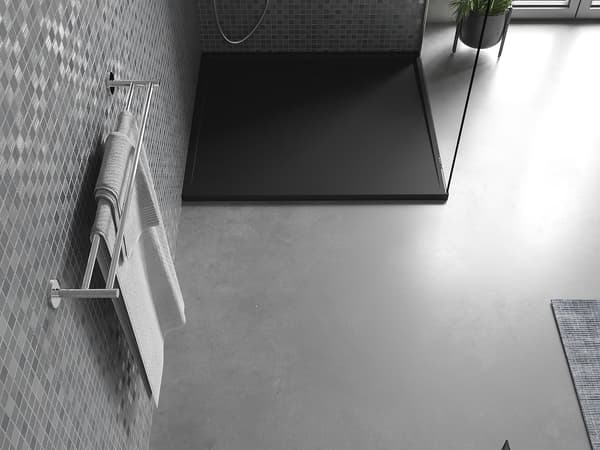 Mexen Amon rektangulär duschbas SMC 100 x 90 cm, svart - 4F709010