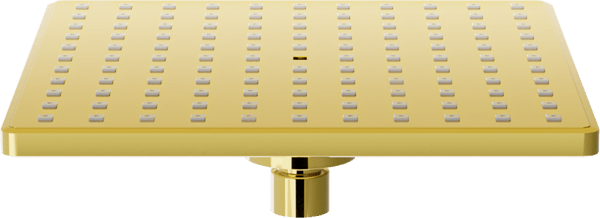 Mexen D-45 regnbruser 20x20 cm, guld - 79745-50