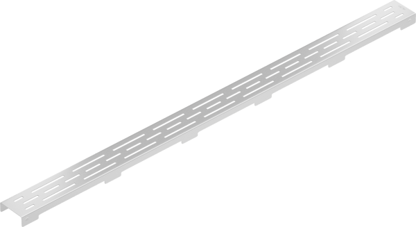 Mexen Flat M01 dækplade til lineær afløb 90 cm, inox - 1020090