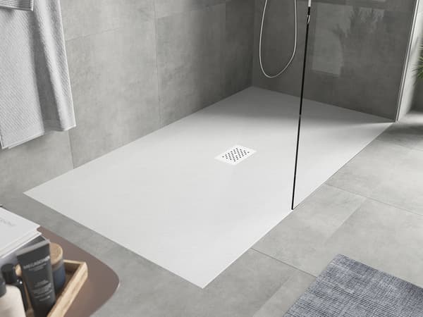 Mexen Hugo rektangulär duschkar SMC 150 x 100 cm, vit, vit täckpanel - 42101015-W