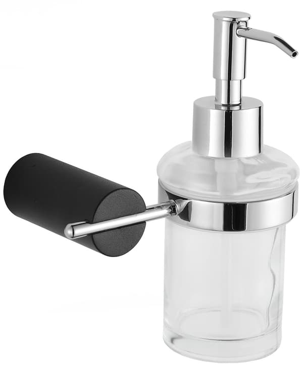 Mexen Aron sæbedispenser, sort/krom - 70881388-07
