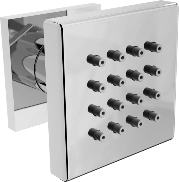 Mexen side overflade dyse, krom - 79360-00